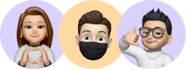 illustration memoji avatar